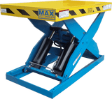 Lift Products Inc. Max Wide Base Scissor Lift Foor Control 55 48X72 6K Capacity 