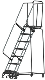 Ballymore Safety Products 7 STEP,W/RAIL,24 WIDE 21DTS,R TRD 
