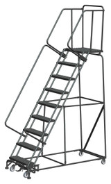 Ballymore Safety Products 9 STEP,W/RAIL,32 WIDE 21DTS,GTRD SETUP 
