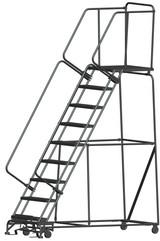 Ballymore Safety Products 9 STEP,W/RAIL,32 WIDE 28DTS,RTRD SETUP 