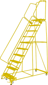 Ballymore Safety Products 10 STEP,W/RAIL,32 WIDE 21DTS,PTRD YELLOW 