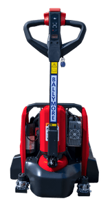 Ballymore Safety Products Professional Grade Lithium Powered Pallet Jack- Electric Drive and Electric Lifting and Lowering, 4500 lb. Capacity, 27"W x 45" Long Forks 