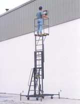 Ballymore Safety Products BL-315 - One Person Lift 20"L x 28"W Platform - Hydraulic Hand Pump Lift 