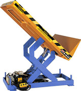 Lift Products Inc Compact Lift & Tilt Table, 2K Capacity, 45 Degree Tilt, 23 x 48, Foot Controls 