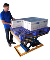 Lift Products Inc G-Series Light Duty Lift Table 2K Capacity 49x28 Foot Controls 