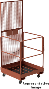 Ballymore Safety Products Fork Deck Maintenance Platforms, CALOSHA, Setup 