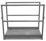 Ballymore Safety Products Serrated Grating Bridge Section Industrial Crossovers - 31.5" Overall Width, 40" Length 