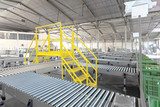 Ballymore Safety Products Serrated Grating Stair Section Indsutrial Crossovers - 2 Step, 31.5" Overall Width 