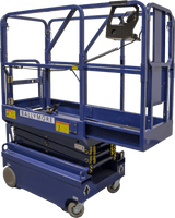 Ballymore Safety Products DMSL-10 - Ballymore Drivable Mini Scissor Lift 10' Platform 500 Lb. Capacity 