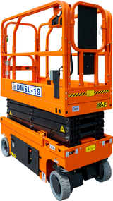 Ballymore Safety Products DMSL-19 - Ballymore Drivable Mini Scissor Lift 19' Platform 500 Lb. Capacity 