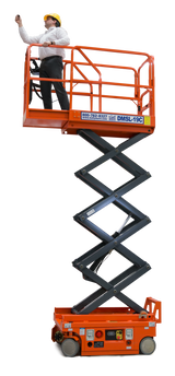 Ballymore Safety Products DMSL-12 - Ballymore Drivable Mini Scissor Lift 12' Platform 500 Lb. Capacity 