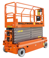 Ballymore Safety Products DSL-40 - Ballymore Drivable Scissor Lift 40' Platform, 550 Lb. Capacity 