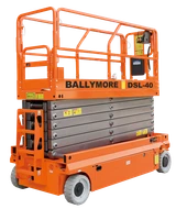 Ballymore Safety Products DSL-40 - Ballymore Drivable Scissor Lift 40' Platform, 550 Lb. Capacity 