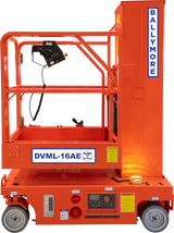 Ballymore Safety Products DVML-16AE - Ballymore Fully Electric Drivable Vertical Mast Lift, 15'5" Platform Height, 500 lb. Capacity 