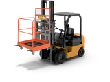 Ballymore Safety Products Forklift Work Maintenance Platform, Easy To Assemble 36x36 SETUP 