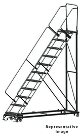 Ballymore Safety Products Heavy Duty 11 Step, 50 Degree Slope Ladder, G 