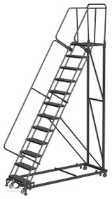 Ballymore Safety Products Heavy Duty 50 Degree Slope Ladder, 12 Step, 28 In Deep Top Step, G 