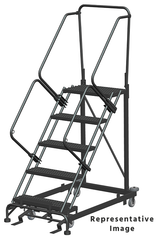 Ballymore Safety Products Heavy Duty 5 Step, 50 Degree Slope Ladder Abrasive Mat 