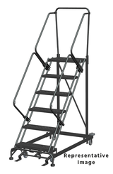 Ballymore Safety Products Heavy Duty 6 Step, 50 Degree Slope Ladder, G, Setup 