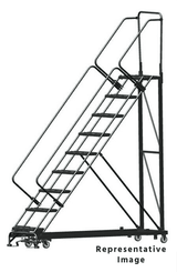 Ballymore Safety Products Heavy Duty 9 Step, 50 Degree Slope Ladder, X 