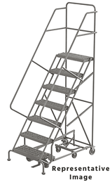 Tri-Arc KD 7 Step EC All Directional Grip 24 HR 30" Deep Top Step 