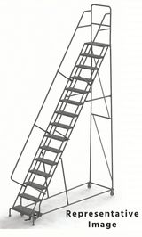 Tri-Arc KD 15 Step All DirECtion Grip 24 Wide HR W/30" Deep Top 
