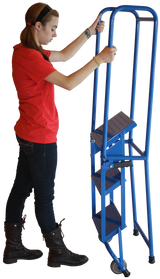 Ballymore Safety Products 3 Step Modified Lock-N-Stock Folding Ladder - LS32410 