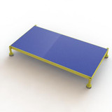  Tri-Arc Adjustable Height Work Platform: 1 Steps, 5" To 8", 24" Platform Wide, 48" Platform Deep 