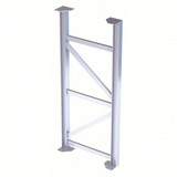  Tri-Arc Support Leg: 72 In Overall Height, 30 In Overall Wide, Aluminum, 500 Lb Load Capacity 