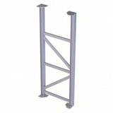 Tri-Arc Support Leg: 81 In Overall Height, 30 In Overall Wide, Aluminum, 500 Lb Load Capacity 