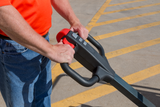 Ballymore Safety Products Portable Loading Dock - 1,500 Lb Load Capacity, 55 In Lifting Height Max. 