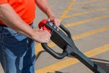 Ballymore Safety Products Portable Loading Dock - 1,500 Lb Load Capacity, 55 In Lifting Height Max. 