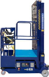 Ballymore Safety Products PS-12DRVS - Drivable Power Stocker Vertical Mast Lift - With Safety Sensor 