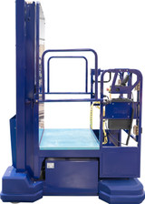 Ballymore Safety Products PS-15DRVS - Drivable Power Stocker Vertical Mast Lift - With Safety Sensor 