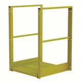  Tri-Arc U-Design Bridge Span: 1,000 Lb Load Capacity, Steel, Perforated, 44" Overall Height, 24" Platform Width, 30" Platform Length 