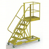 Tri-Arc UDES 6 Step Cantilever, Supt'd 24 Wide Grip, 30" Platform 
