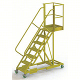 Tri-Arc UDES 7 Step Cantilever, Supt'd 24 Wide Perforated, 20" Platform 