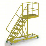Tri-Arc UDES 7 Step Cantilever, Supt'd 24 Wide Grip, 40" Platform 
