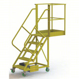 Tri-Arc UDES 5 Step Cantilever, Unsup 24 Wide Grip, 30" Platform 