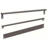  Tri-Arc Bridge Span Enclosure: 36 in Overall Lg, 200 lb Load Capacity, Aluminum 