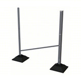  Tri-Arc Support Leg: 30 in Overall Height, 36 in Overall Wide, 500 lb Load Capacity, Aluminum 