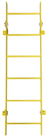 Tri-Arc Straight Height Ladder 6 Rungs With Walkthru 
