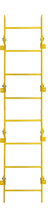 Tri-Arc Straight Height Ladder 8 Rungs With Walkthru 