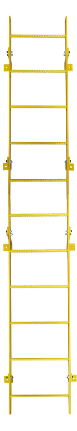 Tri-Arc Straight Height Ladder 11 Rungs With Walkthru 