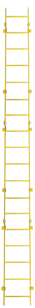 Tri-Arc Straight Height Ladder 18 Rungs With Walkthru 