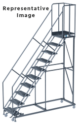 Ballymore Safety Products Work Titan ladder 7 STEP,Heavy Duty 800 lb. Capacity ,32WD 21DTS,PTRD 