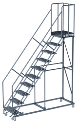 Ballymore Safety Products Work Titan ladder 10 STEP,Heavy Duty 800 lb. Capacity ,32WD 21DTS,PTRD 