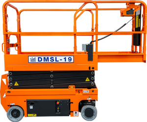 Ballymore Safety Products DMSL-19 - Ballymore Drivable Mini Scissor Lift 19' Platform 500 Lb. Capacity 