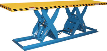 Max Dbl Long Scissor Lift Hand Control 55 48X180 10K Capacity