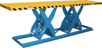 MAX DBL LONG SCISSOR LIFT FOOT CONTROL 36x156 3K CAPACITY